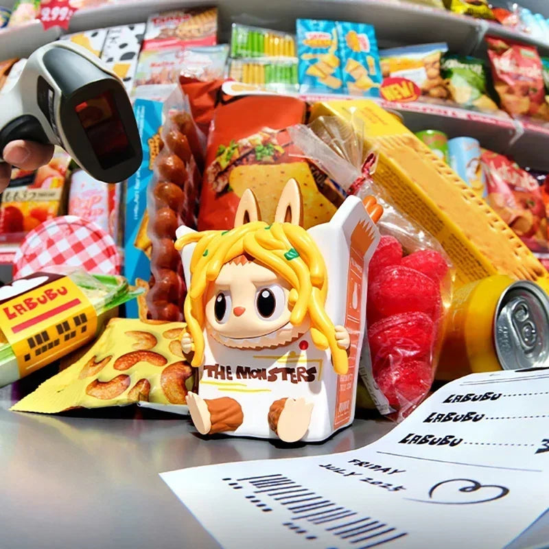 Labubu The Monsters Wacky Mart Series Blind Box Anime Figure Toy POP MART Collectible