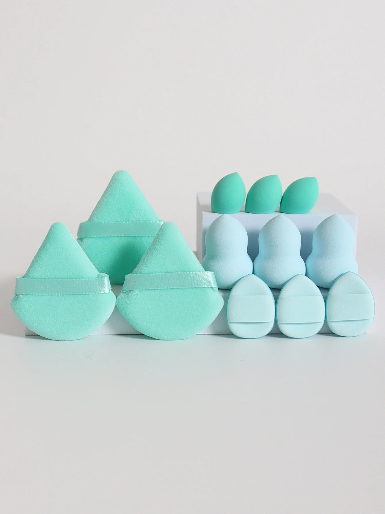 12Pcs Makeup Sponge & Puff Set for Blending & Powder Vervelle