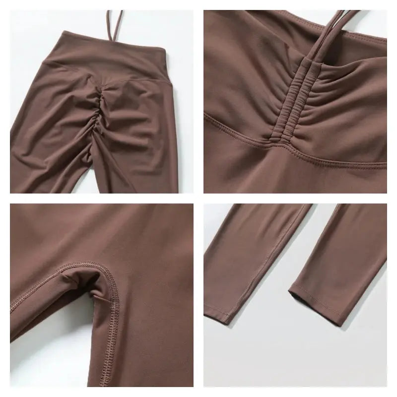 Women High Waist Push-Up Booty Yoga & Fitness Gym Leggings - Vervelle