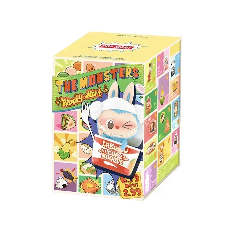 Labubu The Monsters Wacky Mart Series Blind Box Anime Figure Toy POP MART Collectible