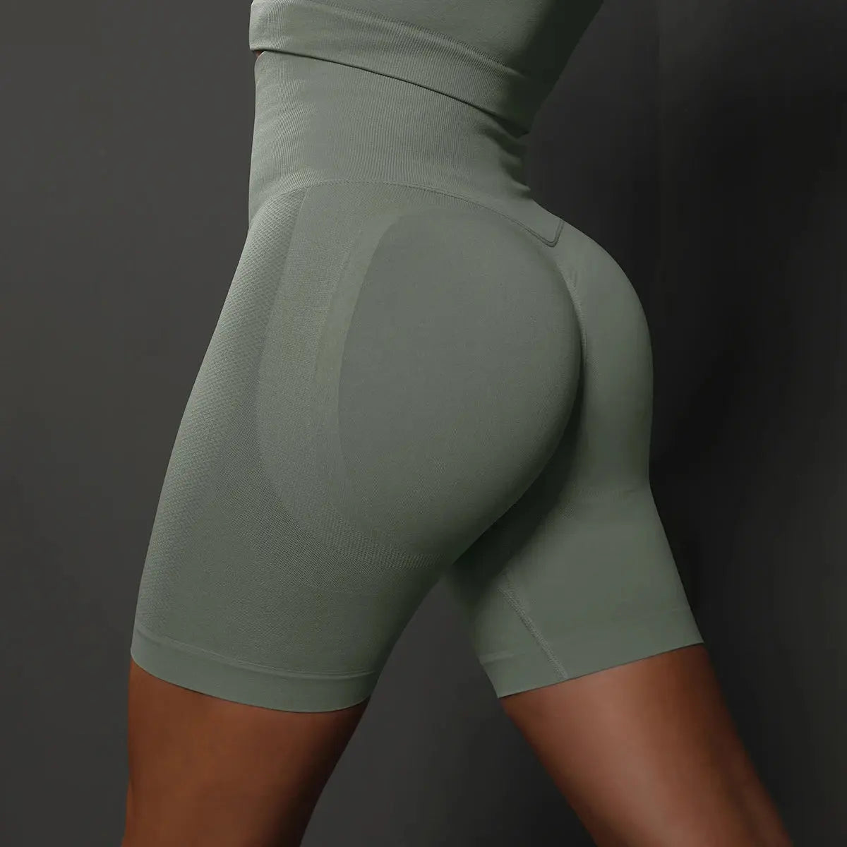 Women high waist fitness shorts Seamless Yoga & Fitness Shorts Push-Up Gym Leggings Vervelle