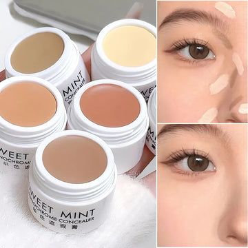 Monochrome Face Concealer for Dark Circles & Contouring