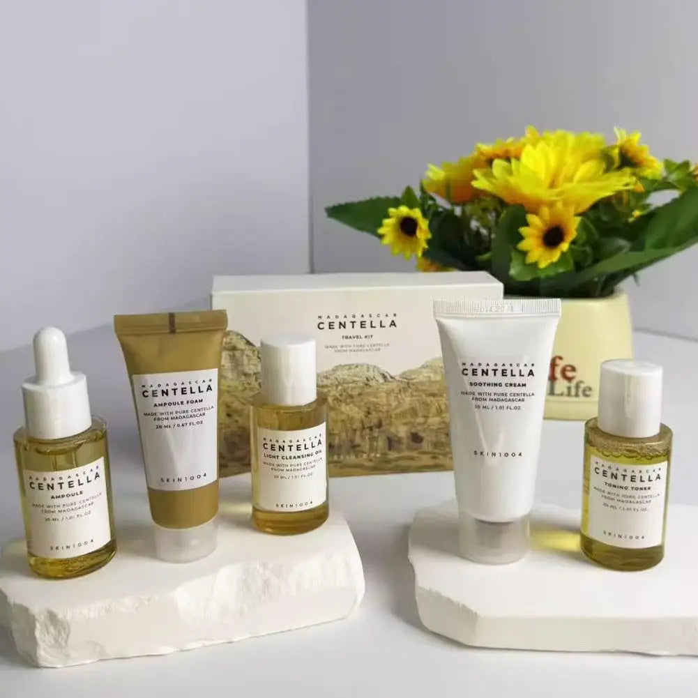 CENTELLA Skincare Set Soothing Cream Repair Ampoule Foamn Skincare Set