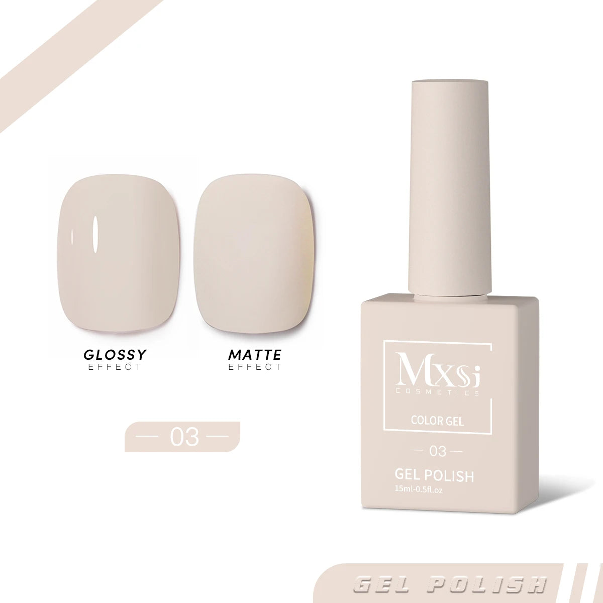 Mxsi 15ml Gel Nail Polish Neon & Pastel UV Gel Varnish