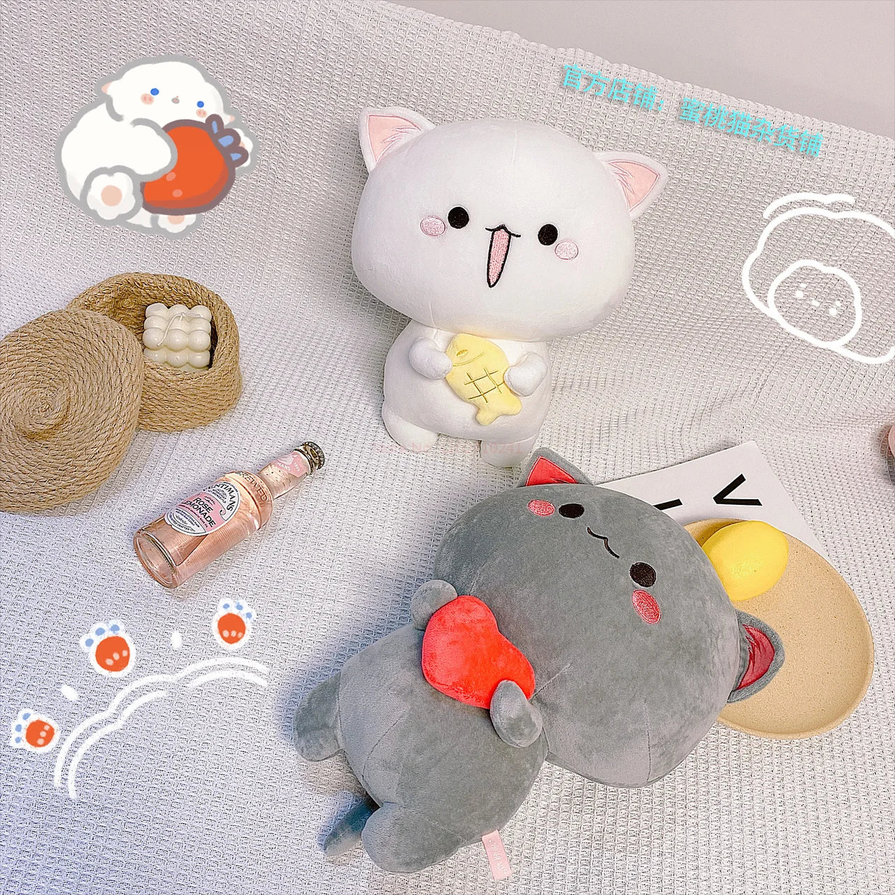 Kawaii Mitao Cat Plush Vervelle