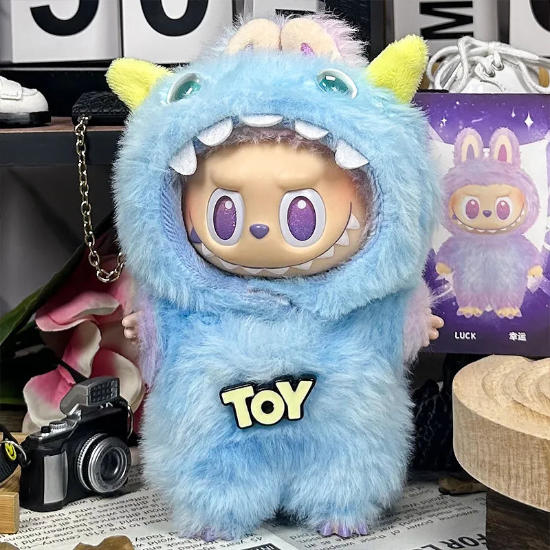 Labubu Sitting Party Baby Outfit – Cute Monster Plush Onesie Blind Box Collectible Vervelle