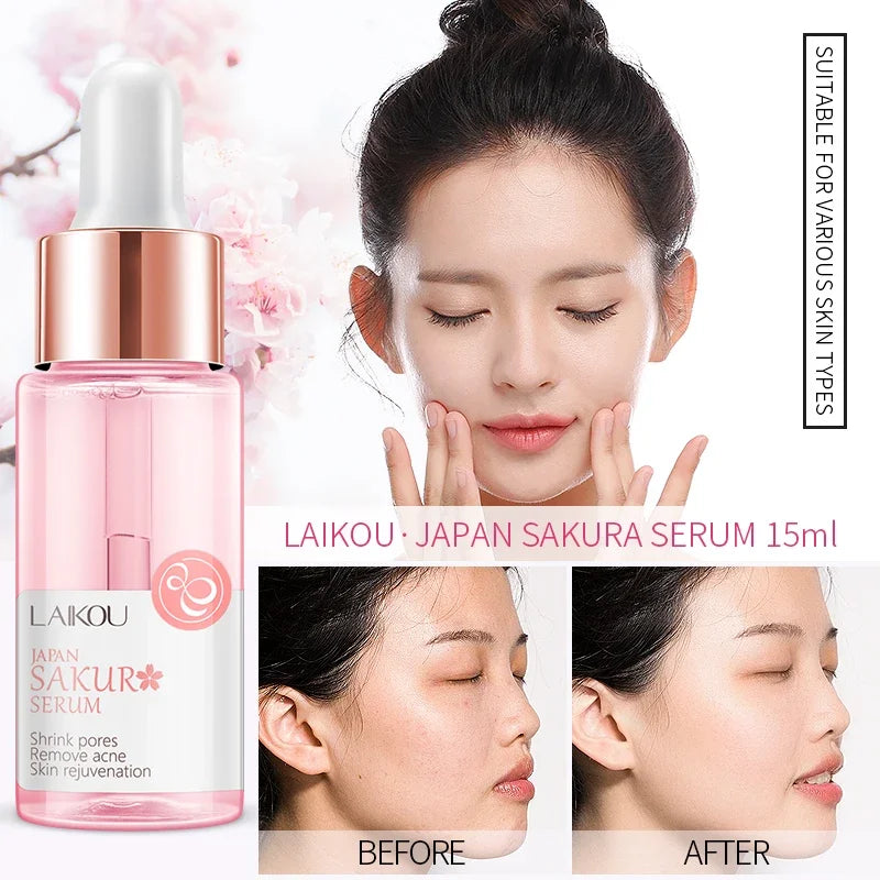 LAIKOU Sakura Face Essence Anti-Wrinkle Serum 17/30ml