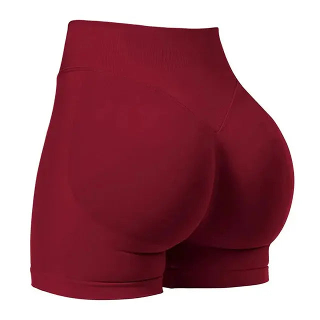 Women 4.5" Seamless Scrunch Bum Gym & Yoga Shorts High Waist Vervelle