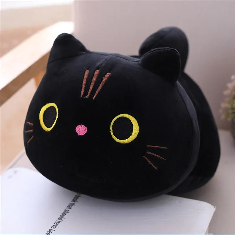 Kawaii Cat Plush Pillow Vervelle
