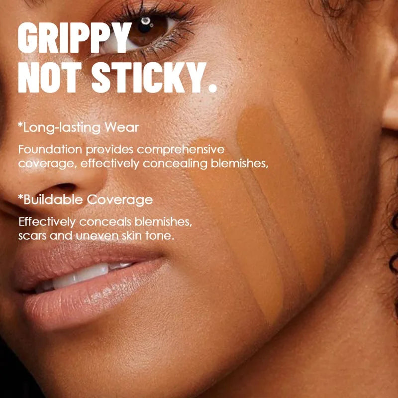 Facial Liquid Foundation Waterproof and Sweatproof Concealer Makeup Foundation