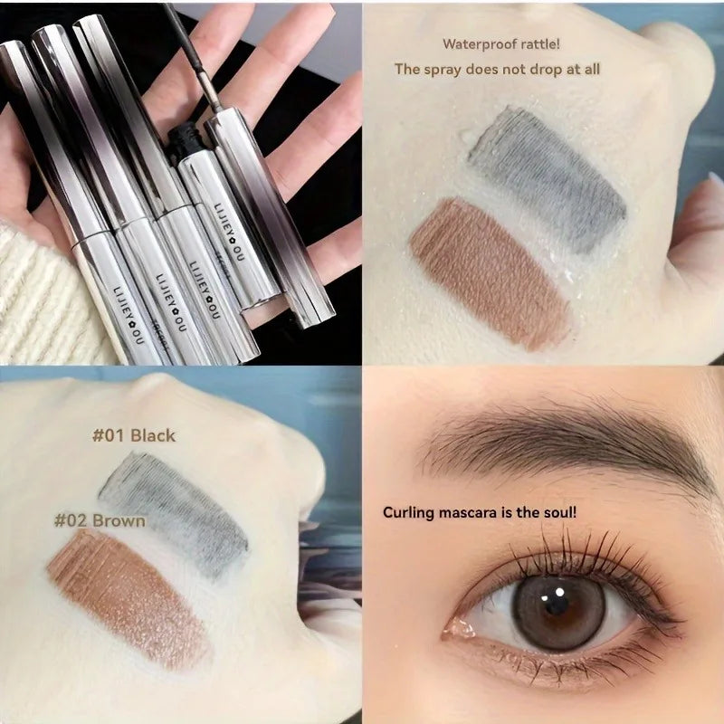 Waterproof Mascara Lengthening & Curling Quick-Dry Lash