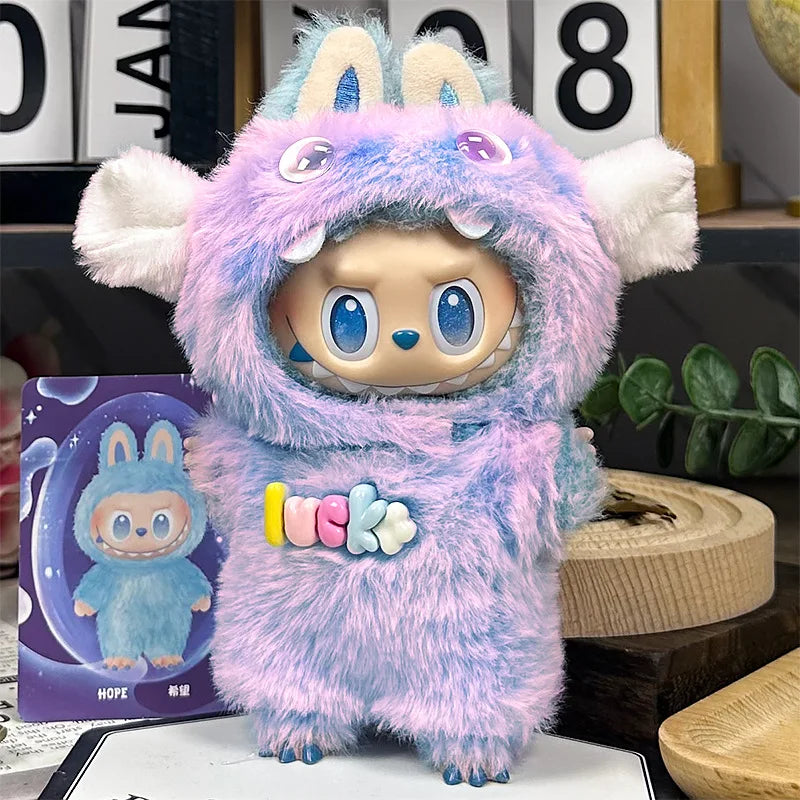 Labubu Sitting Party Baby Outfit – Cute Monster Plush Onesie Blind Box Collectible Vervelle