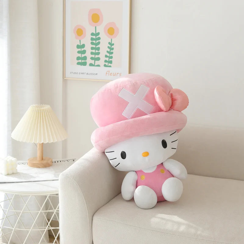 Kawaii Kuromi Kitty Cat Plush Toy Vervelle