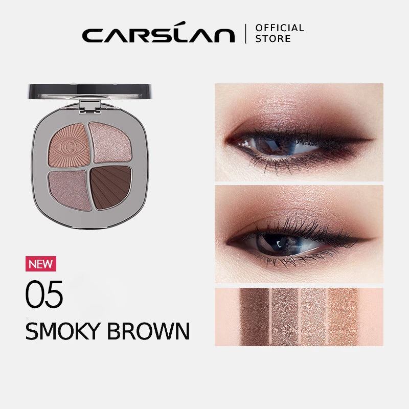 CARSLAN 4-Color Eyeshadow Palette Vervelle