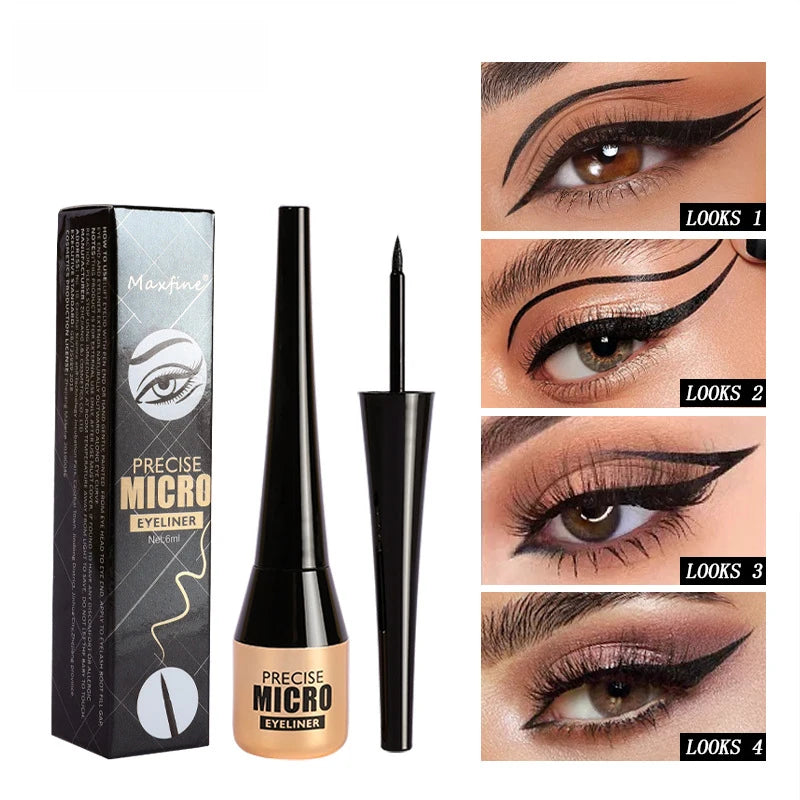 Waterproof Ultra-Fine Liquid Eyeliner Pen Quick-Dry