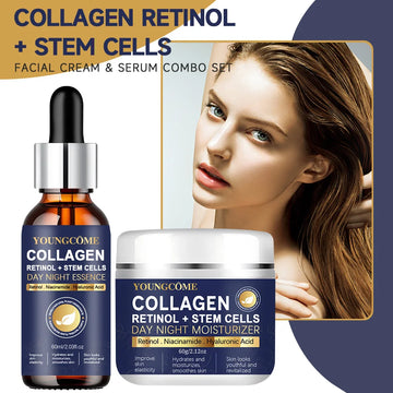 YOUNGCOME Neck & Face Night Cream – Anti-Aging Retinol Set