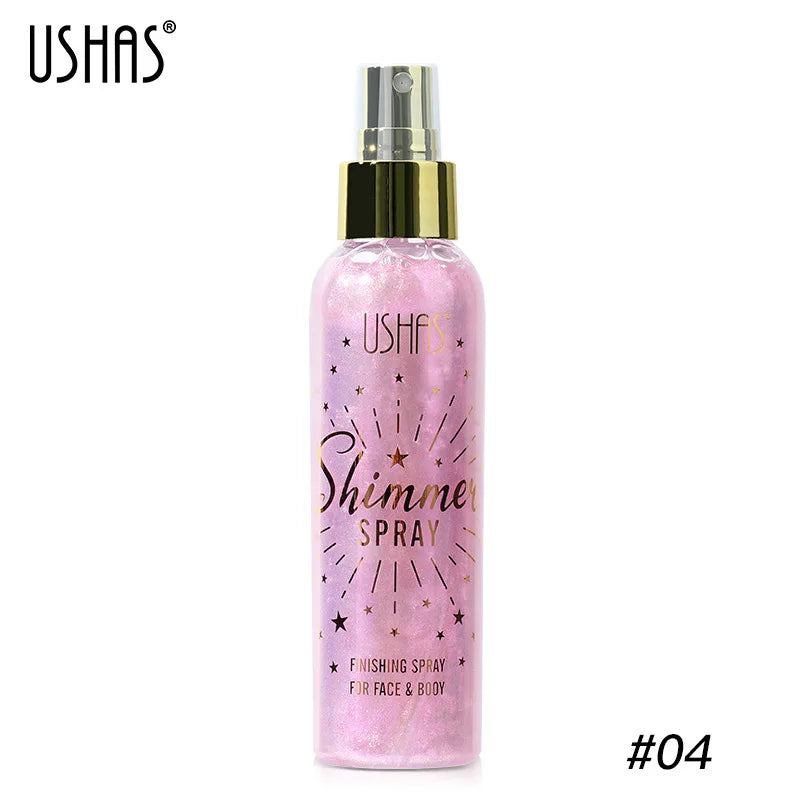 Liquid Highlight Spray Body Face Waterproof Makeup