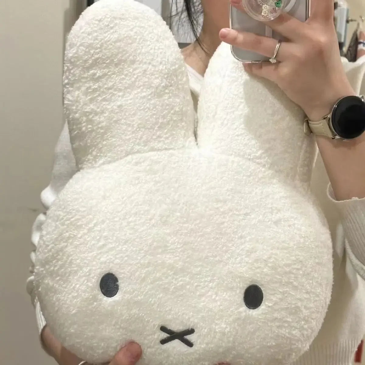 Kawaii Miffy Plush Pillow Vervelle