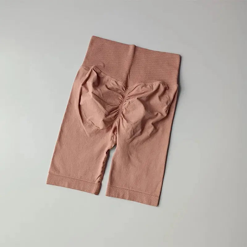 Women High Waist Yoga Shorts Hip-Lifting Quick-Dry Fitness Gym Pants Vervelle