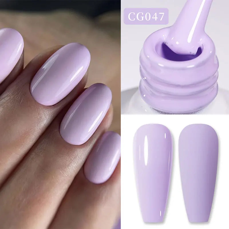 BORN PRETTY Jelly Nude Gel Nail Polish 10ml Light Pink