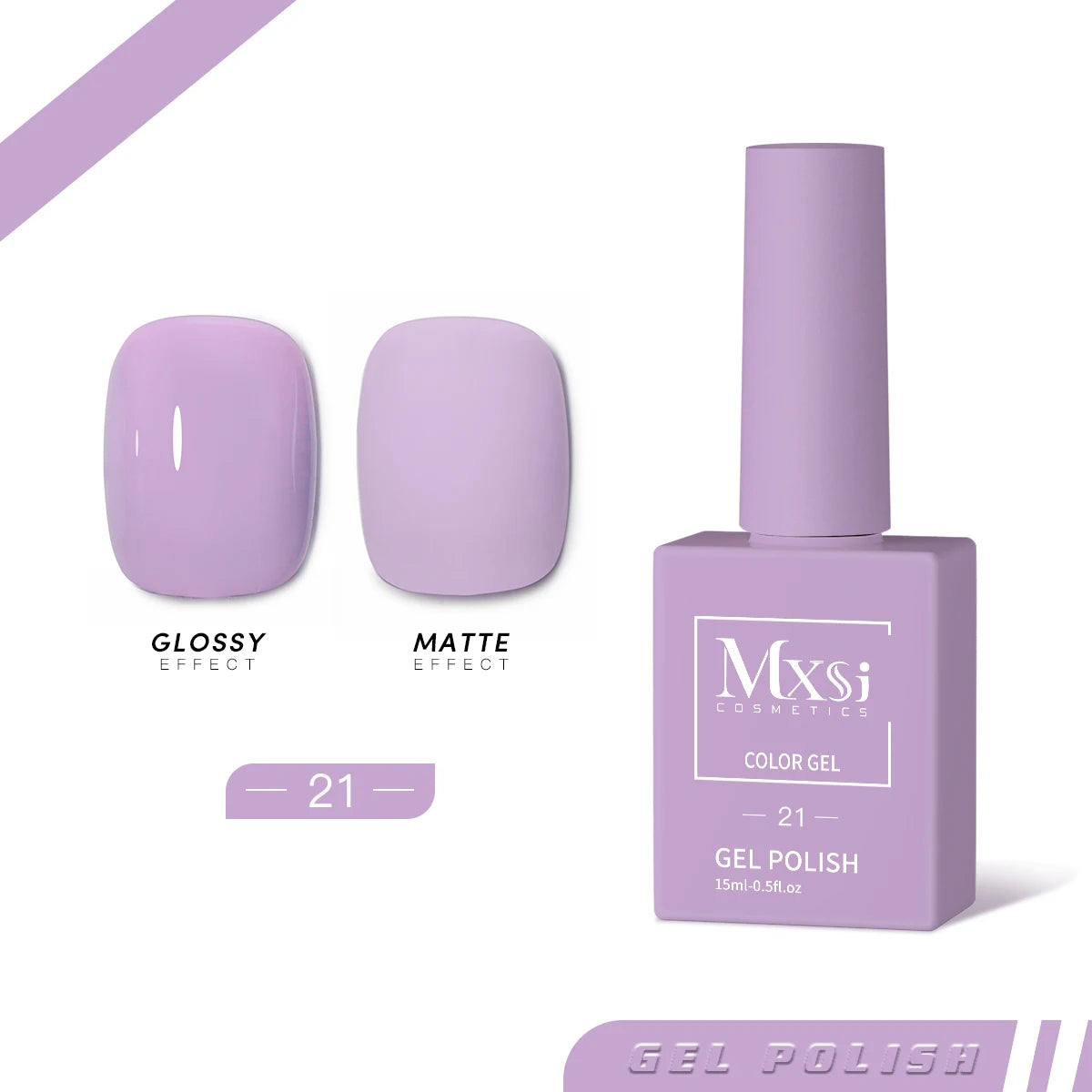Mxsi 15ml Gel Nail Polish Neon & Pastel UV Gel Varnish