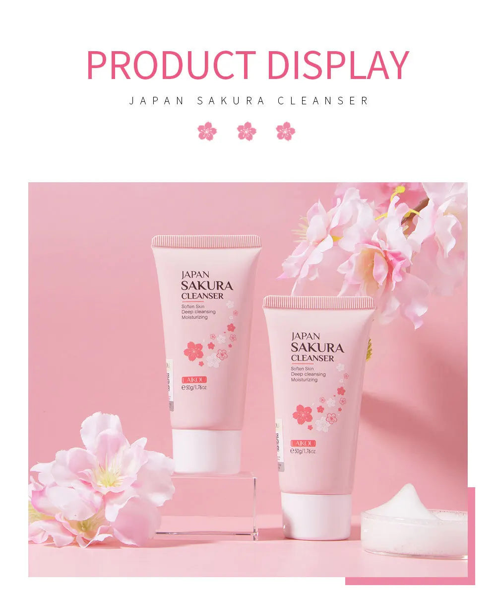 Laikou Sakura Whitening Cleanser Vervelle
