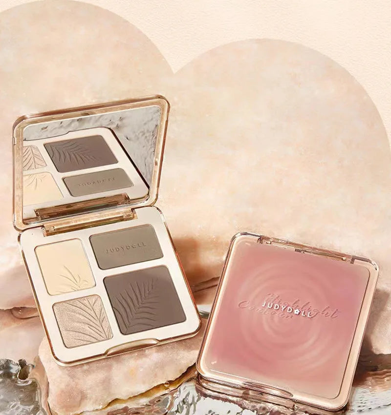 Judydoll Facial Highlighter – 3D Nose & Contour Powder Vervelle