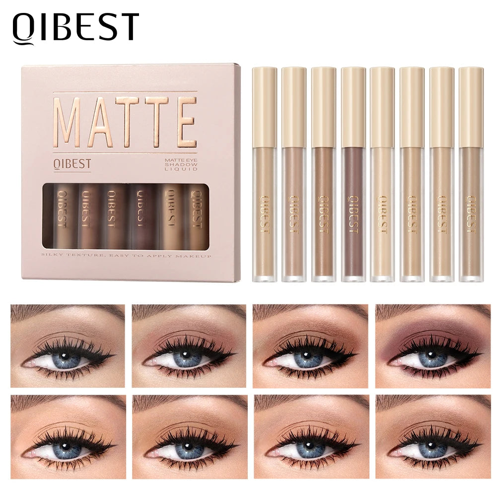 Colorful Liquid Eyeshadow & Blush – Long-Lasting Set