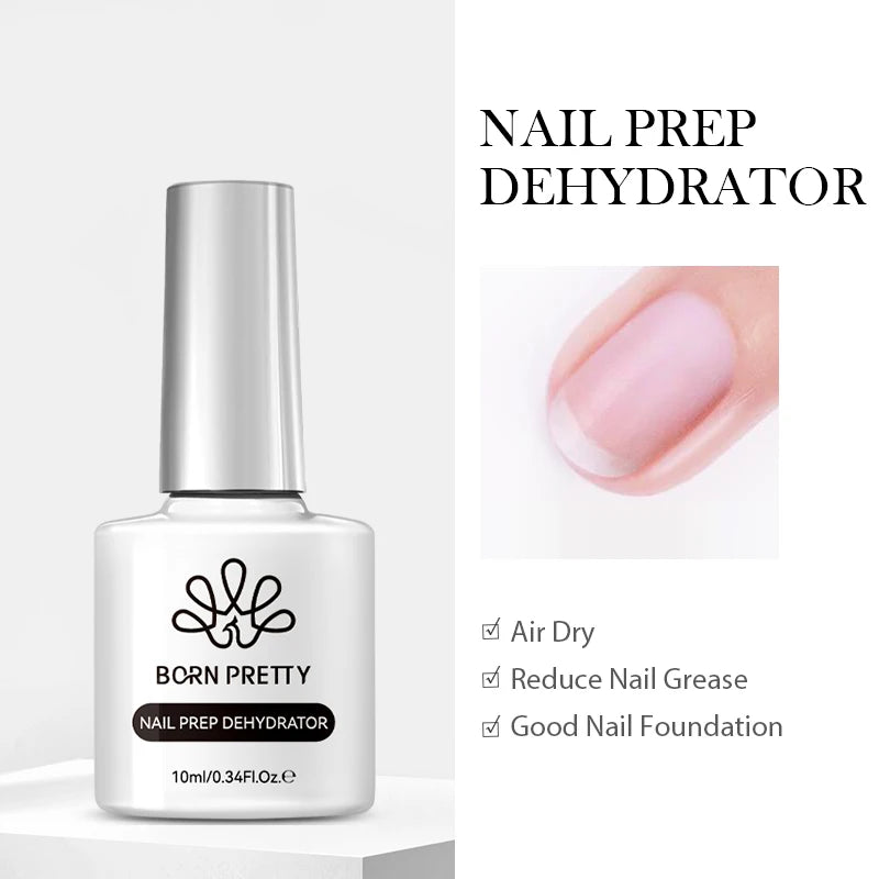 BORN PRETTY Jelly Nude Gel Nail Polish 10ml Light Pink