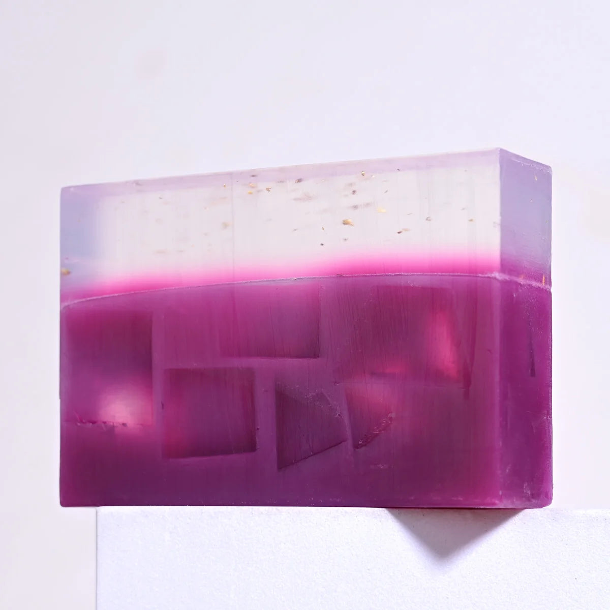 Cherry Aroma Soap 150g – 24K Gold Leaf Handmade Facial Soap