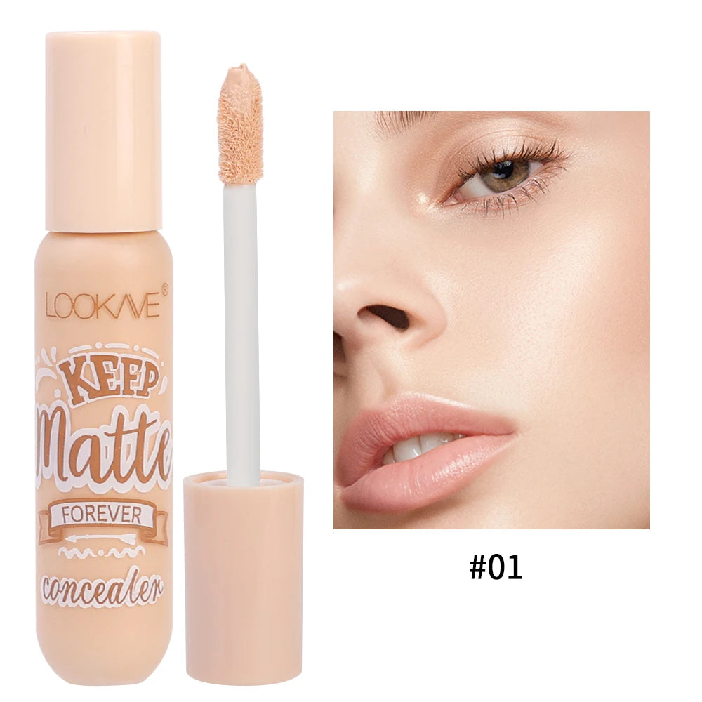 Waterproof Matte Liquid Concealer for Acne & Dark Circles