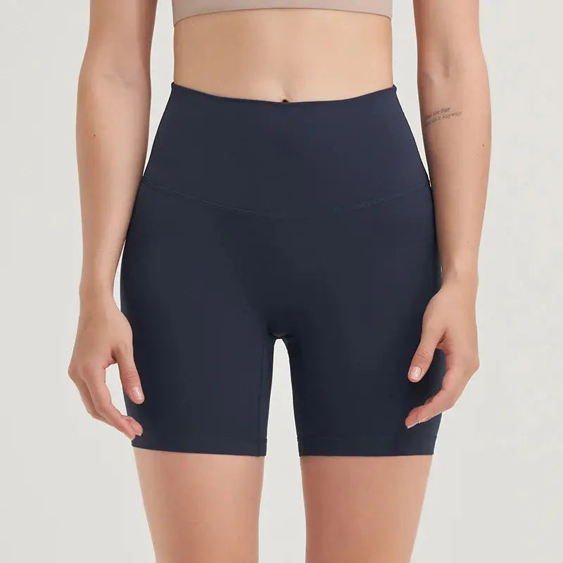 Women’s High-Waist Gym & Yoga Shorts – Breathable, Elastic, Seamless Vervelle