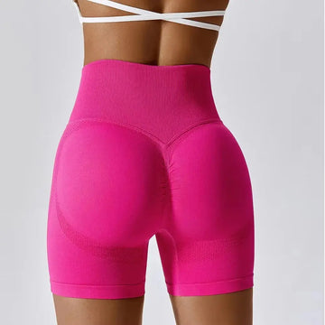 Women’s High-Waist Seamless Sports Shorts – Push-Up Gym, Yoga & Fitness Vervelle