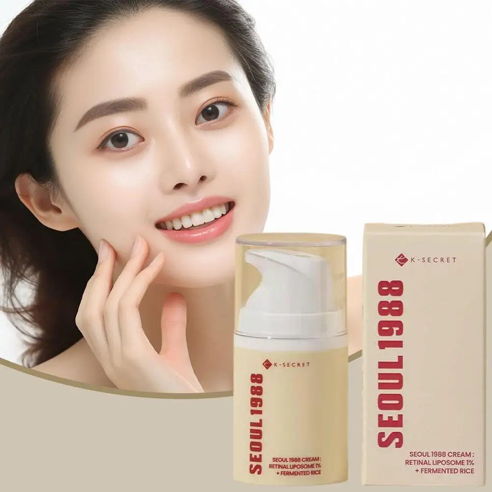 Seoul 1988 Retinol Liposome Facial Care Cream Fade Fine Lines Anti-wrinkle