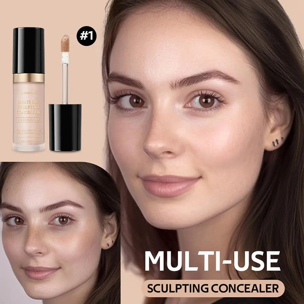 Super Coverage Concealer – Multi-Use Cream for Contour, Highlight & Retouch Vervelle