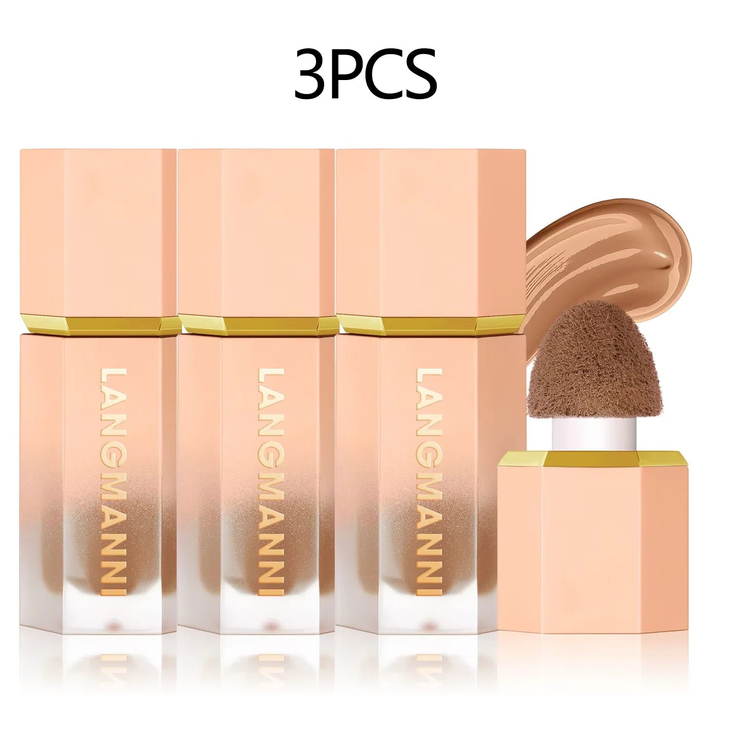 3-Color Liquid Contour & Concealer for Face Sculpting