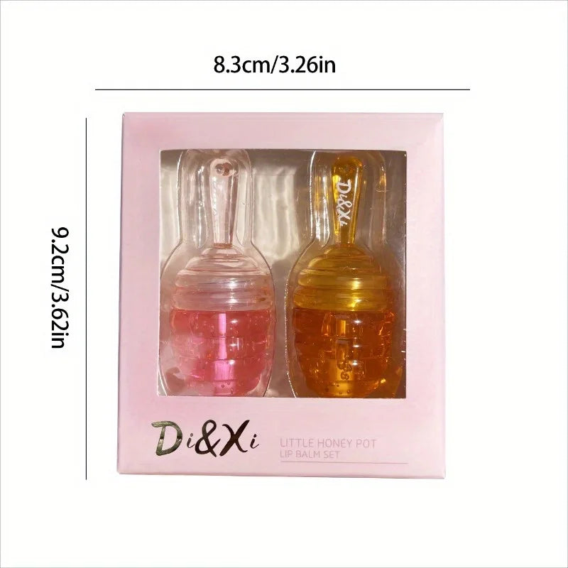 Small Honeypot Lip Oil – Moisturizing & Hydrating Balm