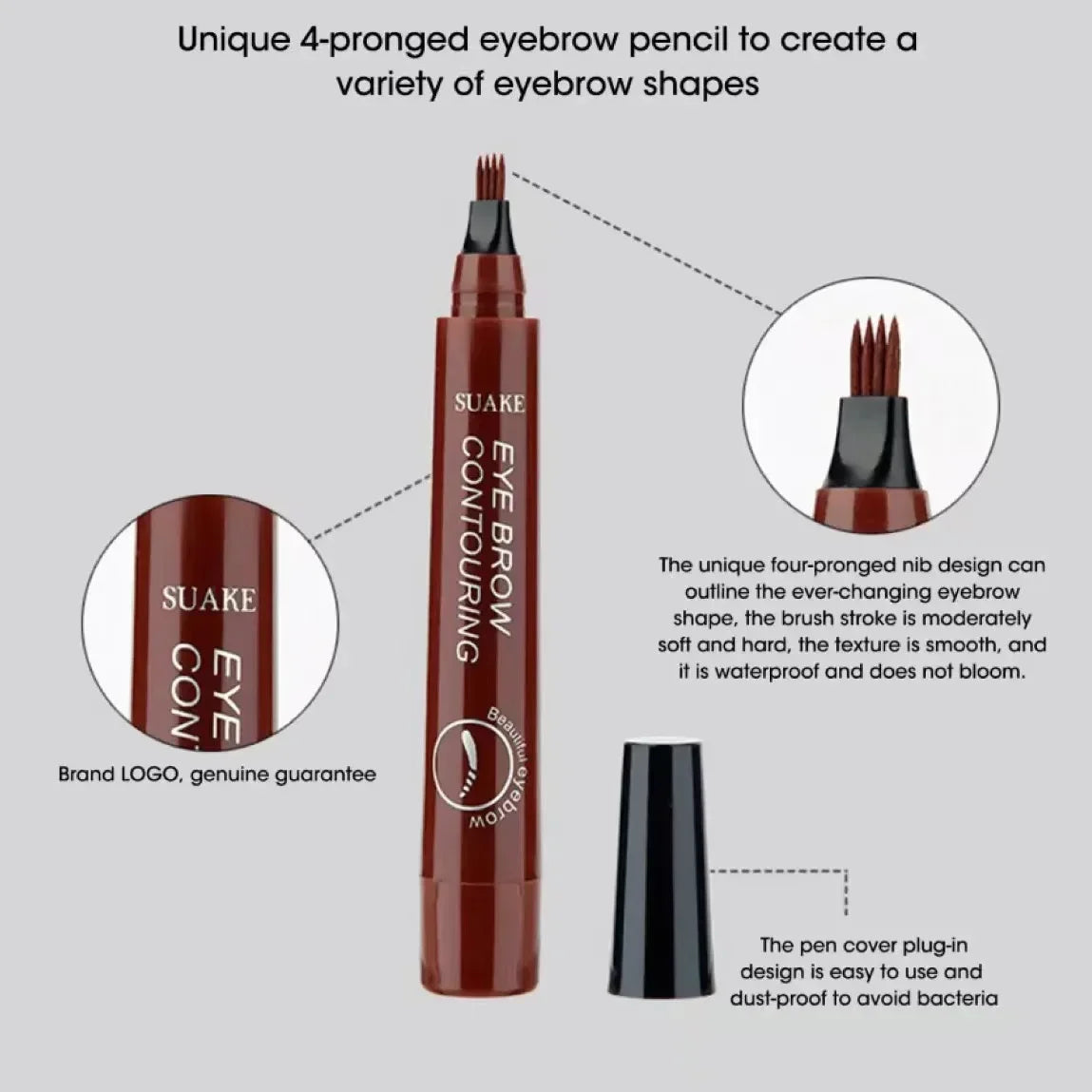 Waterproof Eyebrow Pencil – Long-Lasting Brow Enhancer