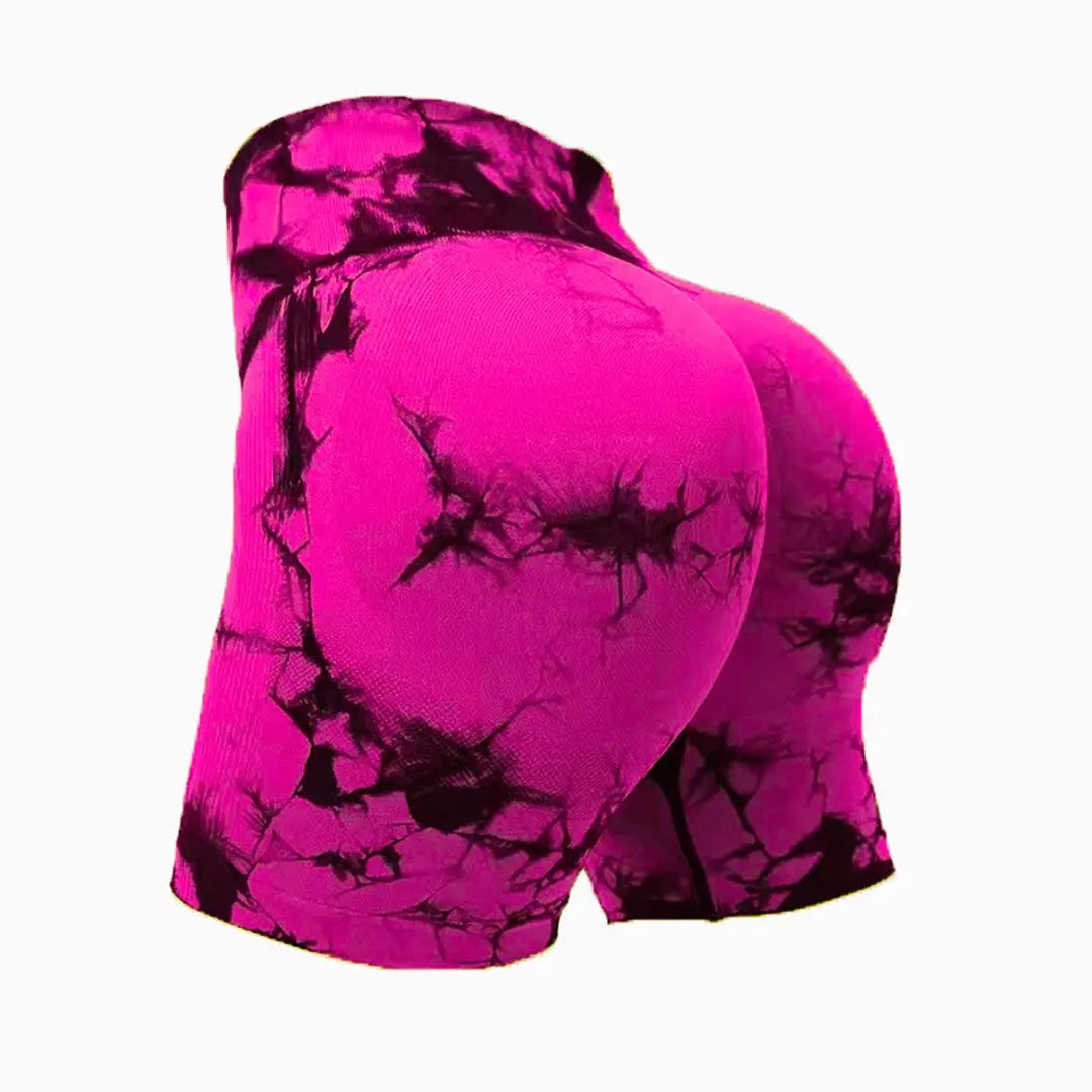 Women’s High Waist Seamless Fitness & Yoga Shorts Butt-Lifting Workout Pants Vervelle
