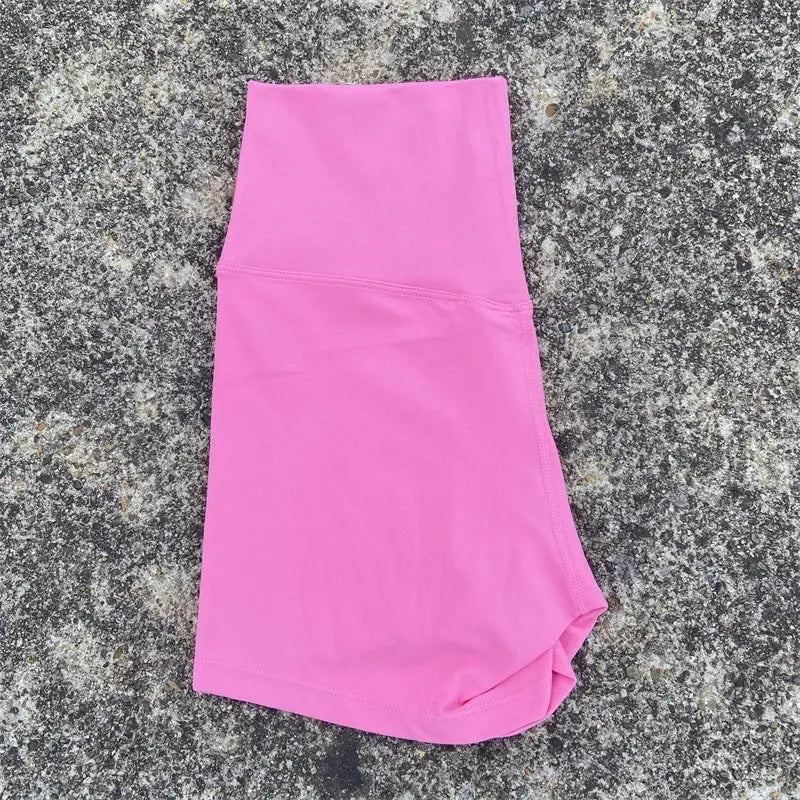 Sexy High-Waist Yoga Shorts for Women – Soft, Compression Fitness & Sport Vervelle