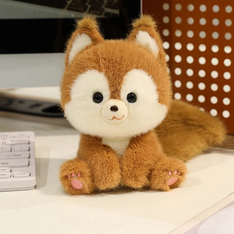 Cute Sitting Animal Plush Set Vervelle