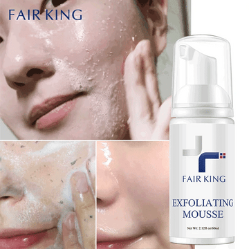 Facial Exfoliating Mousse Peeling Gel Face Scrub Deep Remove Cleaning