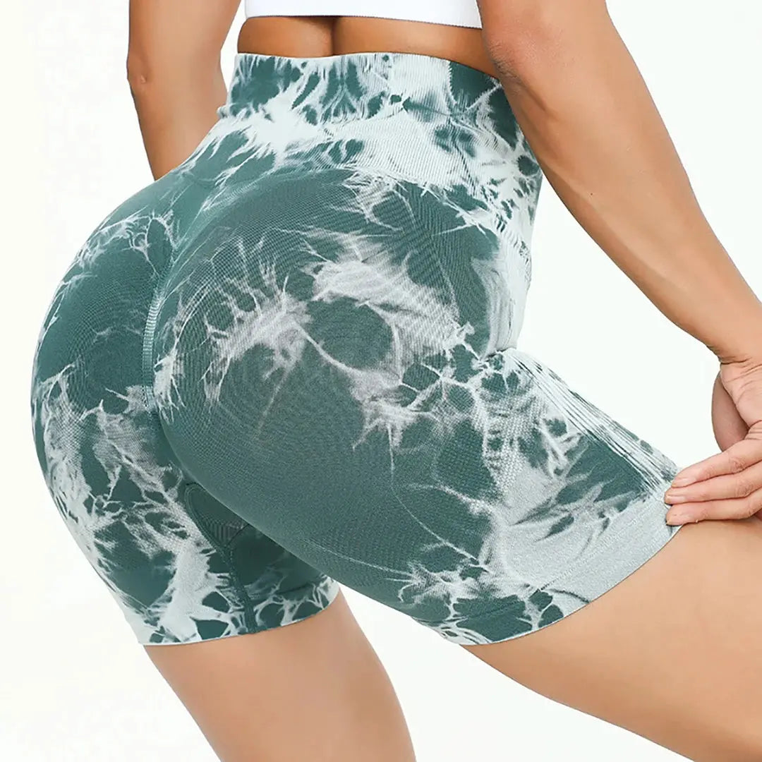 Women’s High Waist Seamless Fitness & Yoga Shorts Butt-Lifting Workout Pants Vervelle