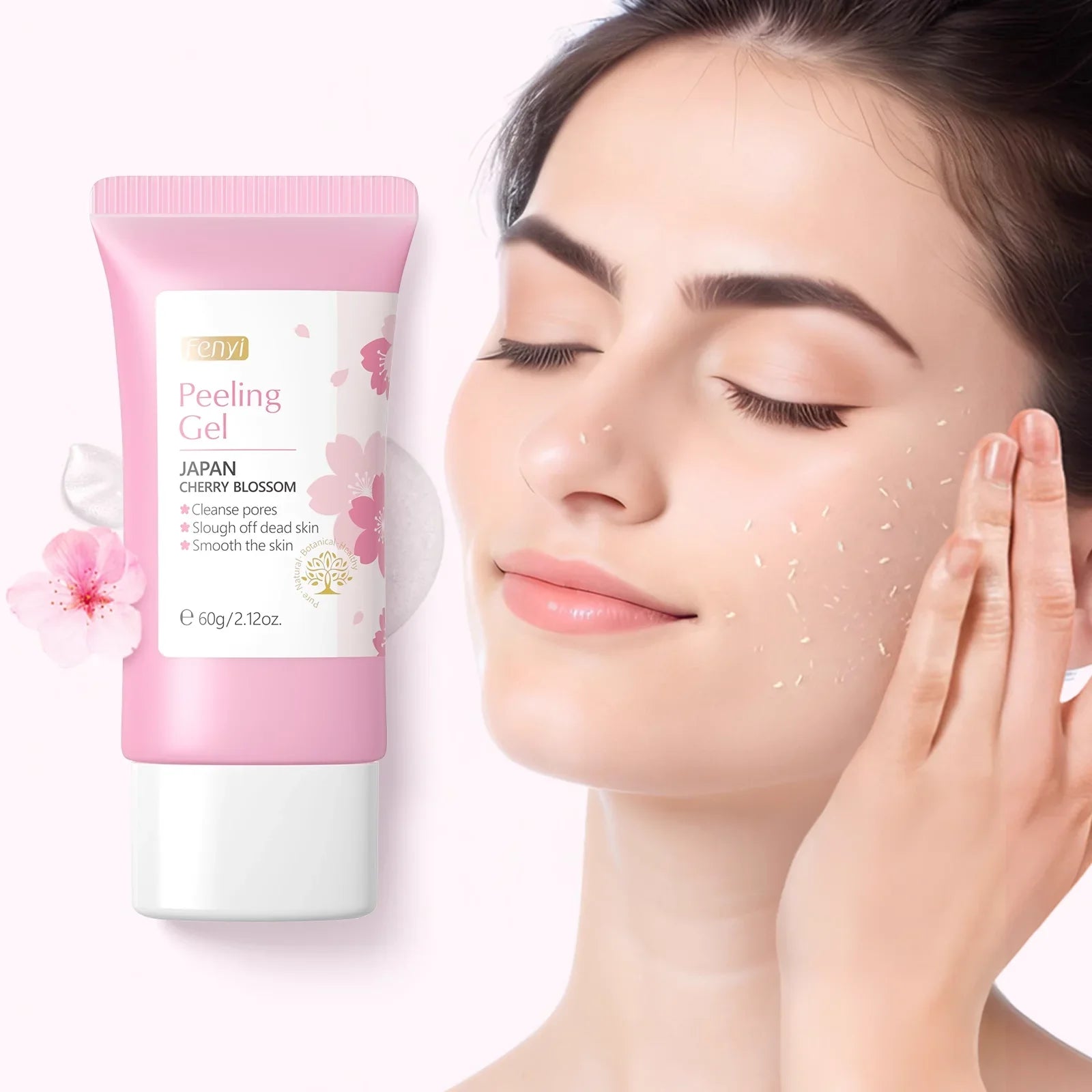 Sakura Deep Cleansing Exfoliating Face Gel 60g