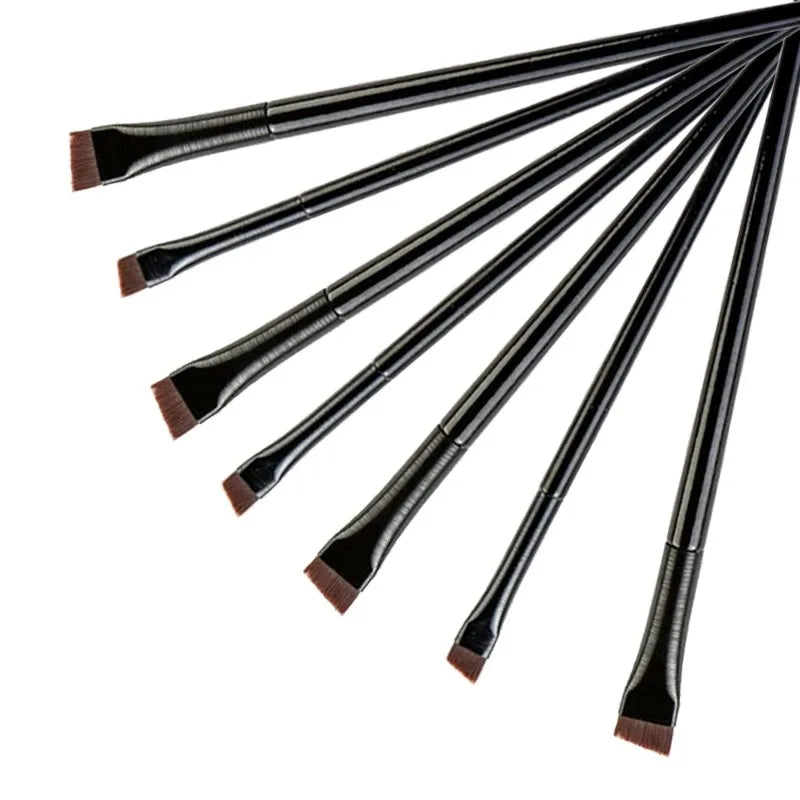 Professional Angled Eyebrow & Fine Eyeliner Brush Set Vervelle
