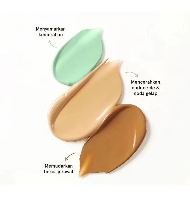9-Tone Concealer Palette – Full Coverage for Acne, Dark Circles & Brightening Vervelle