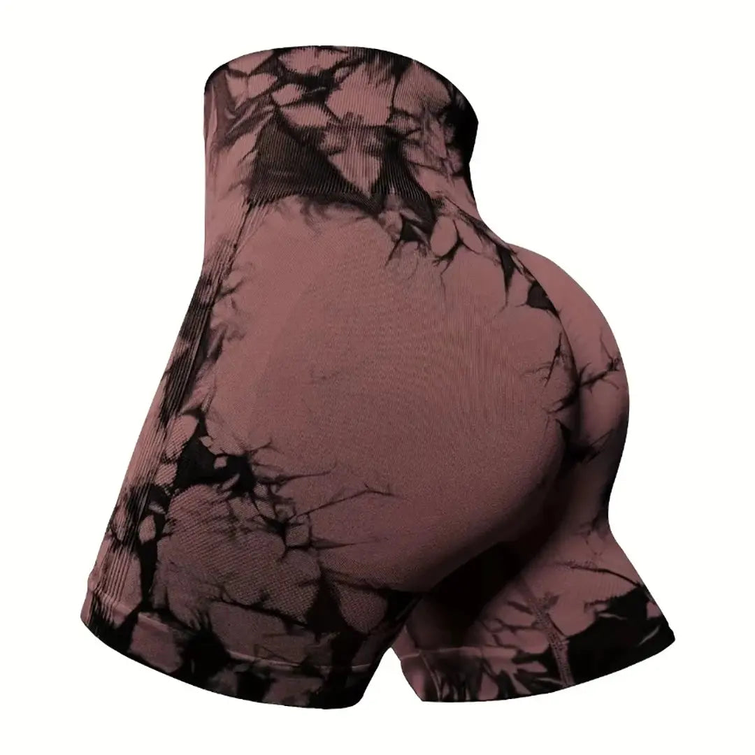 Women’s High Waist Seamless Fitness & Yoga Shorts Butt-Lifting Workout Pants Vervelle