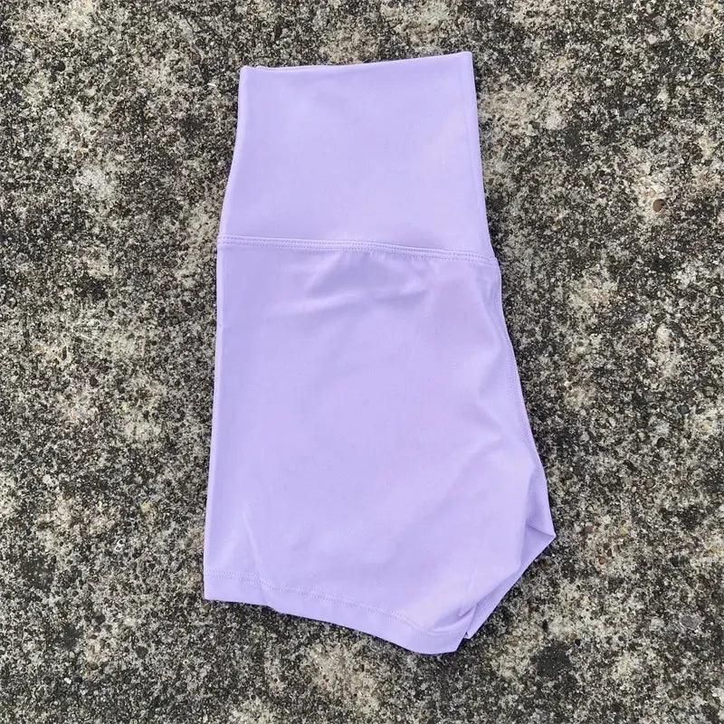 Sexy High-Waist Yoga Shorts for Women – Soft, Compression Fitness & Sport Vervelle