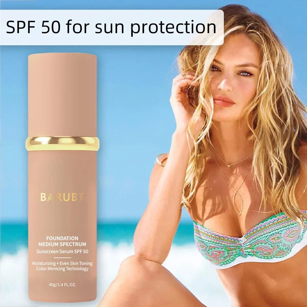 Biomimic 4-in-1 Foundation Medium Spectrum SPF50+ Vervelle