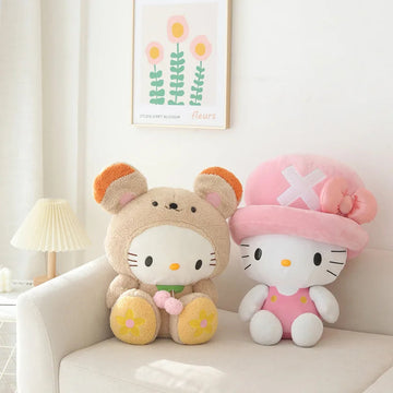 Kawaii Kuromi Kitty Cat Plush Toy Vervelle